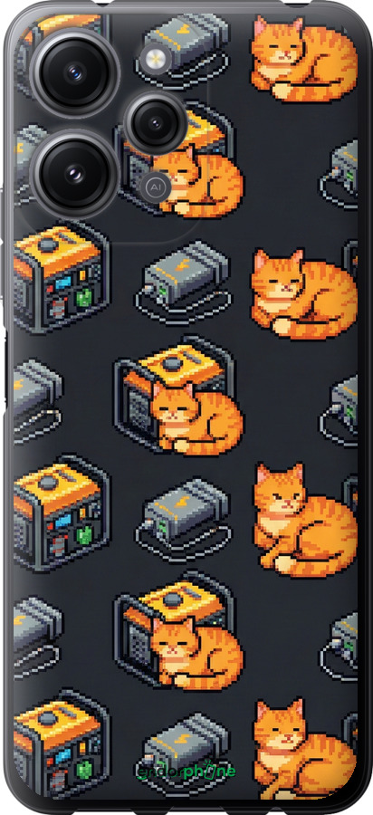 Силиконовый чехол Autonomous Zone для Xiaomi Redmi 12 - 6771u-3114 изображение 