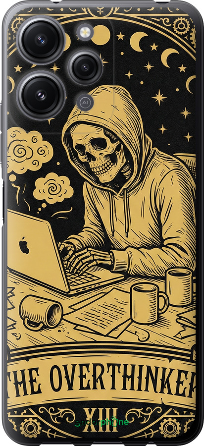 Силиконовый чехол The Overthinker для Xiaomi Redmi 12 - 6774u-3114 изображение 