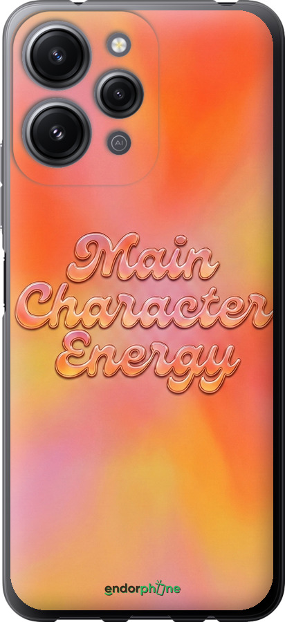 Силиконовый чехол Aura Gradient Main Character Energy Aesthetic Y2K для Xiaomi Redmi 12 - 6783u-3114 изображение 