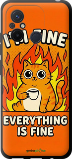 TPU чохол 'Funny Cat' для Xiaomi Redmi 12C зображення 14