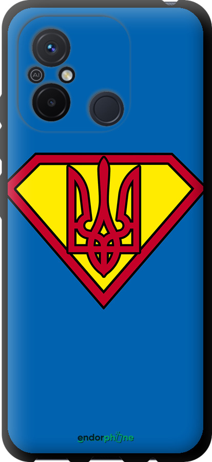 TPU чехол Супер Тризуб для Xiaomi Redmi 12C - 1164b-2962 изображение 