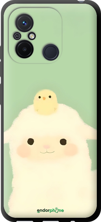 TPU чехол Барашек и ципленок для Xiaomi Redmi 12C - 6369b-2962 изображение 