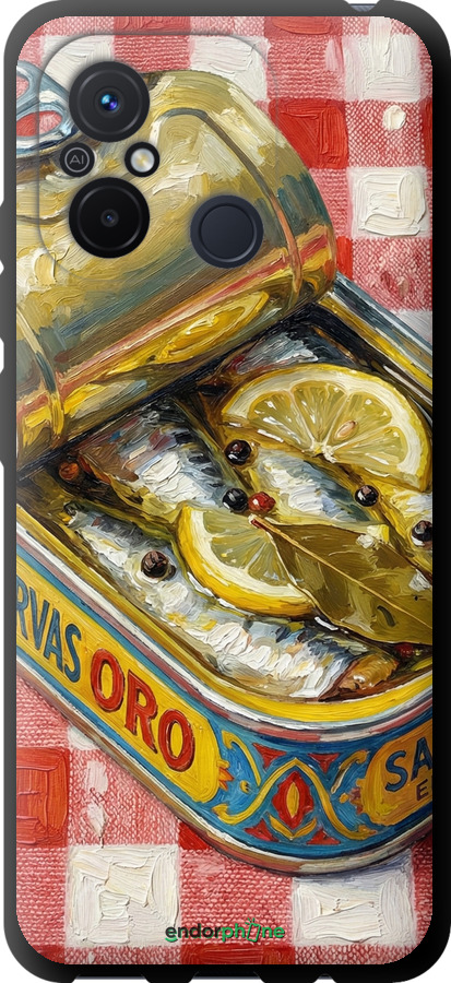 TPU чехол Vintage Sardine Tin Phone для Xiaomi Redmi 12C - 6772b-2962 изображение 