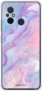Силіконовий протиударний с посиленими кутами чехол Нежный мрамор для Xiaomi Redmi 12C - 6310sp-2962 изображение 