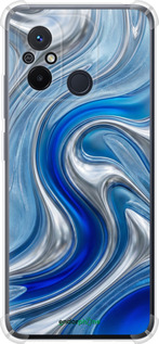 Силіконовий протиударний с посиленими кутами чехол Liquid Chrome для Xiaomi Redmi 12C - 6781sp-2962 изображение 