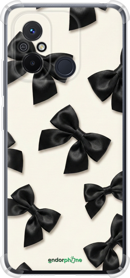 Силіконовий протиударний с посиленими кутами чехол Dark Coquette для Xiaomi Redmi 12C - 6765sp-2962 изображение 