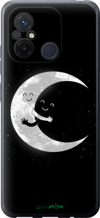 Силиконовый чехол Лунные объятия для Xiaomi Redmi 12C - 6508u-2962 изображение 