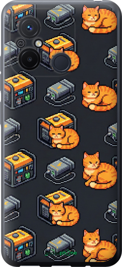 Силіконовий чехол Autonomous Zone для Xiaomi Redmi 12C - 6771u-2962 изображение 