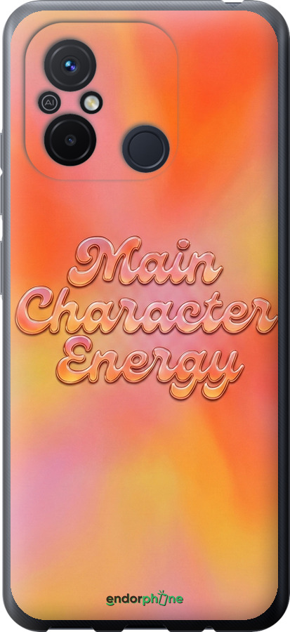 Силиконовый чехол Aura Gradient Main Character Energy Aesthetic Y2K для Xiaomi Redmi 12C - 6783u-2962 изображение 