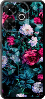 TPU чехол Сад та троянди для Xiaomi Redmi 13 4G - 6483b-3751 изображение 
