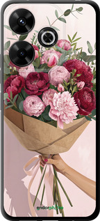 TPU чехол Півонії 1 для Xiaomi Redmi Note 13R 5G - 6705b-3797 изображение 