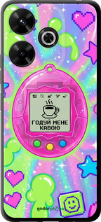 TPU чехол Y2K Aesthetic Retro Pet: Годуй мене кавою для Xiaomi Poco M6 4G - 6784b-3798 изображение 