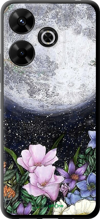 TPU чехол Полночь в саду для Xiaomi Redmi Note 13R 5G - 6259b-3797 изображение 