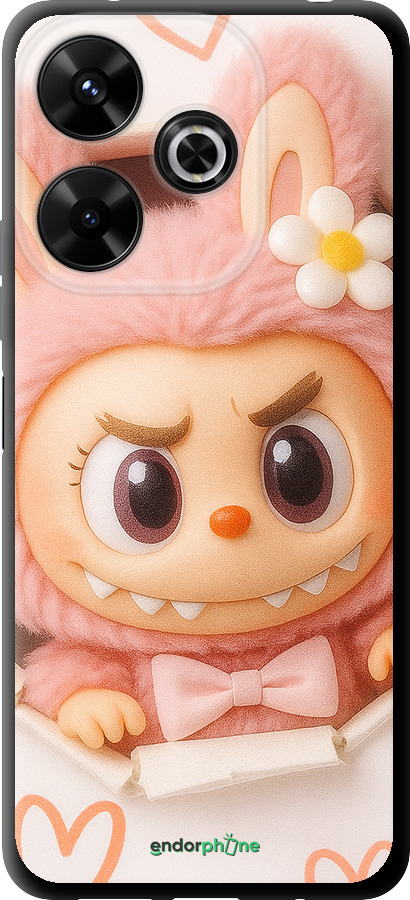 TPU чехол Лабубу 2 для Xiaomi Redmi 13 4G - 6710b-3751 изображение 