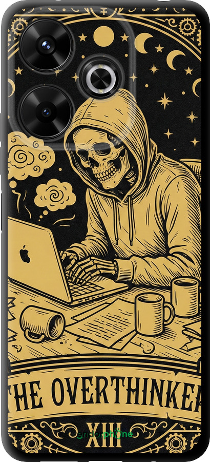 TPU чехол The Overthinker для Xiaomi Redmi 13 4G - 6774b-3751 изображение 