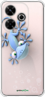 Силикон с усиленными углами чехол Геккончик для Xiaomi Poco M6 4G - 1094sp-3798 изображение 