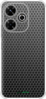 Силикон с усиленными углами чехол Ячейки для Xiaomi Poco M6 4G - 243sp-3798 изображение 