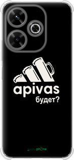 Силикон с усиленными углами чехол А пивас для Xiaomi Poco M6 4G - 4571sp-3798 изображение 