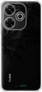 Силикон с усиленными углами чехол Пальмы1 для Xiaomi Poco M6 4G - 4634sp-3798 изображение 