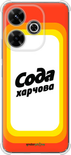 Силикон с усиленными углами чехол Сода UA для Xiaomi Poco M6 4G - 5639sp-3798 изображение 