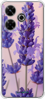 Силикон с усиленными углами чехол Лаванда для Xiaomi Poco M6 4G - 6037sp-3798 изображение 