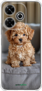 Силикон с усиленными углами чехол Mini-maltipoo для Xiaomi Poco M6 4G - 6158sp-3798 изображение 