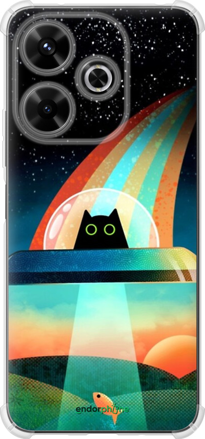 Силикон с усиленными углами чехол № 5395 для Xiaomi Poco M6 4G - 5395sp-3798 изображение 