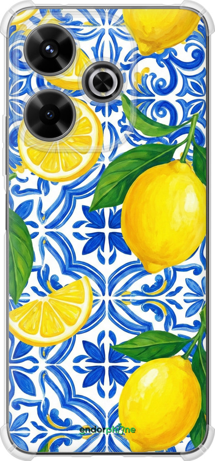 Силикон с усиленными углами чехол Grocery Girl Italian Summer для Xiaomi Poco M6 4G - 6766sp-3798 изображение 