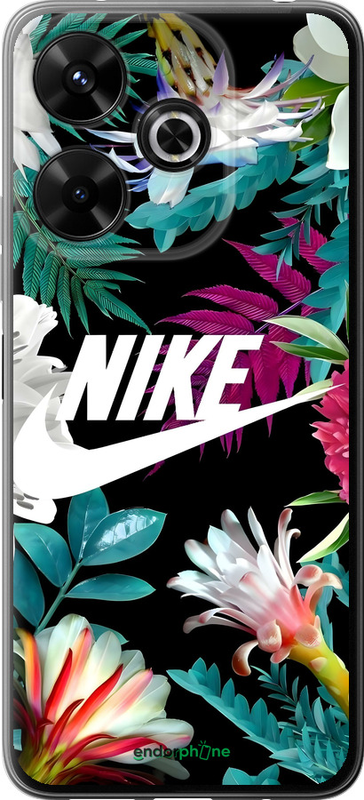 Силіконовий чехол Nike для Xiaomi Redmi Note 13R 5G - 6378u-3797 изображение 