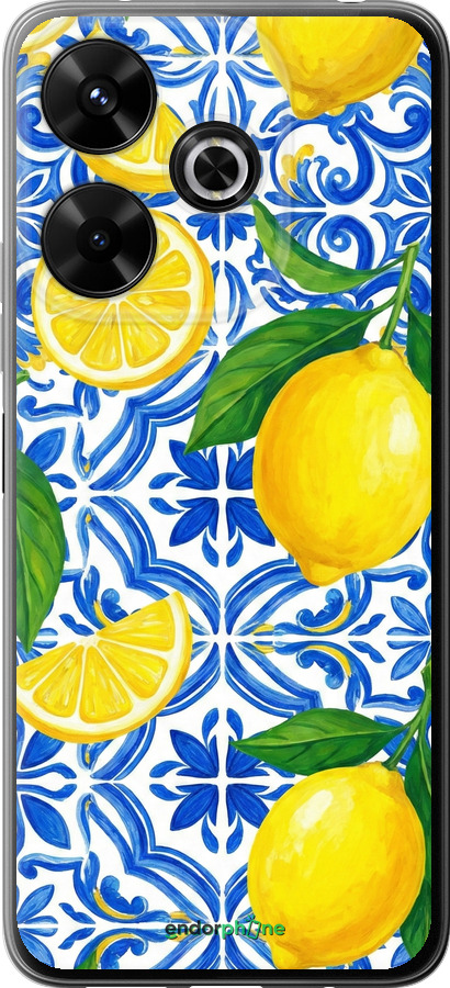 Силиконовый чехол Grocery Girl Italian Summer для Xiaomi Redmi 13 4G - 6766u-3751 изображение 