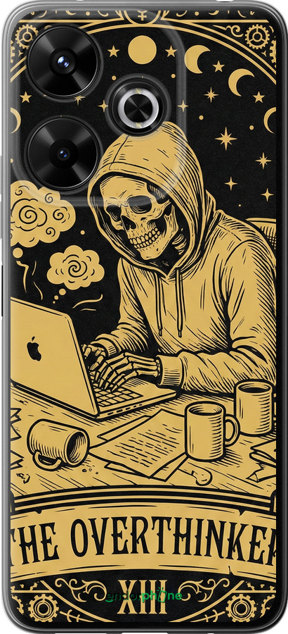 Силиконовый чехол The Overthinker для Xiaomi Redmi 13 4G - 6774u-3751 изображение 