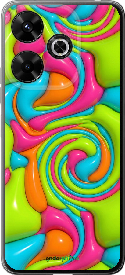 Силиконовый чехол Y2K Jelly Dream для Xiaomi Redmi Note 13R 5G - 6780u-3797 изображение 