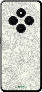 TPU чехол 'Белое кружево' для Xiaomi Redmi 14C изображение 4