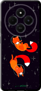 TPU чехол Лисички в космосі для Xiaomi Redmi 14C - 4519b-3768 изображение 