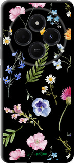 TPU чехол Квітковий фон v2 для Xiaomi Redmi 14C - 5472b-3768 изображение 