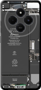 TPU чехол Детали смартфона для Xiaomi Redmi 14C - 5487b-3768 изображение 
