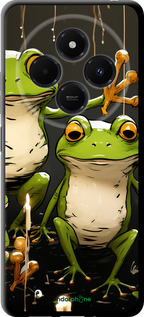 TPU чехол Жабки 2 для Xiaomi Redmi 14C - 5657b-3768 изображение 