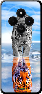 TPU чехол Тигр для Xiaomi Redmi 14C - 6016b-3768 изображение 