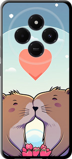 TPU чехол Капібара кохання для Xiaomi Redmi 14C - 6027b-3768 изображение 