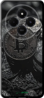 TPU чехол Black Bitcoin для Xiaomi Redmi 14C - 6090b-3768 изображение 