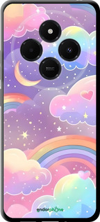 TPU чехол Облака и радуга для Xiaomi Redmi 14C - 6312b-3768 изображение 