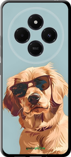 TPU чехол Пес в очках для Xiaomi Redmi 14C - 6381b-3768 изображение 