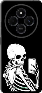 TPU чехол Скелет делает Selfie для Xiaomi Redmi 14C - 6535b-3768 изображение 