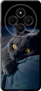 TPU чехол 'Дымчатый кот' для Xiaomi Redmi 14C изображение 2