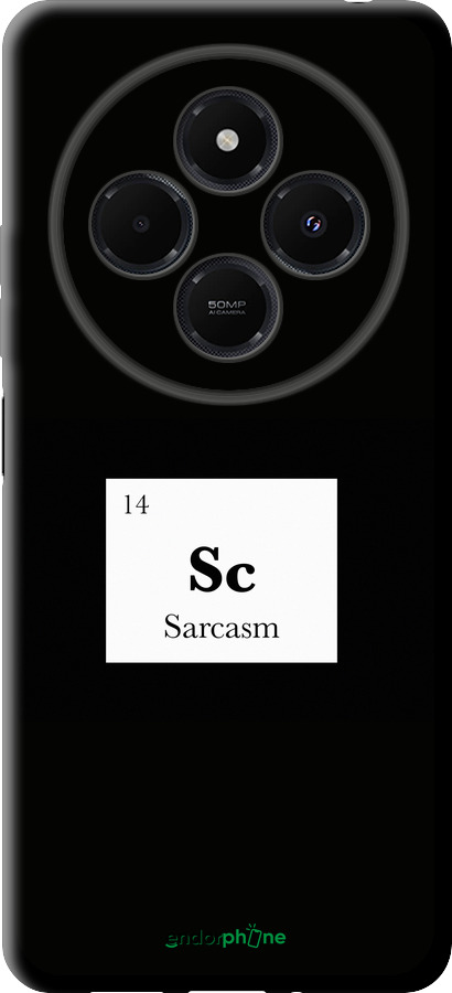 TPU чехол Сарказм для Xiaomi Redmi 14C - 4501b-3768 изображение 
