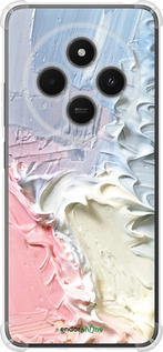 Силикон с усиленными углами чехол Пастель v1 для Xiaomi Poco M7 - 3981sp-4141 изображение 