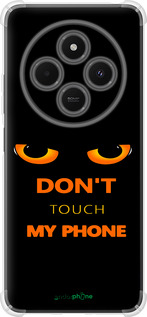 Силикон с усиленными углами чехол Don't touch the phone для Xiaomi Poco M7 - 4261sp-4141 изображение 