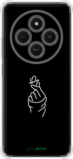 Силикон с усиленными углами чехол Love You для Xiaomi Poco M7 - 4298sp-4141 изображение 