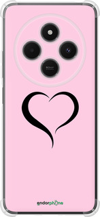 Силикон с усиленными углами чехол Сердце 1 для Xiaomi Poco M7 - 4730sp-4141 изображение 