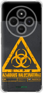 Силикон с усиленными углами чехол biohazard 28 для Xiaomi Poco M7 - 4846sp-4141 изображение 